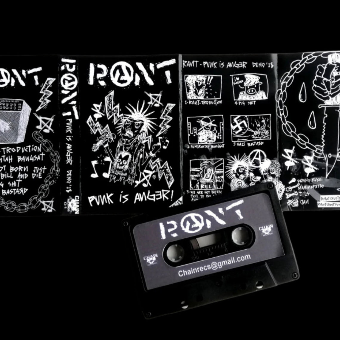 RANT - PUNK IS ANGER DEMO TAPE