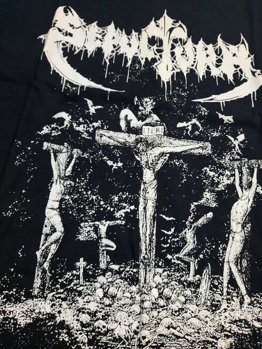 SEPULTURA - MORBID VISIONS T-SHIRT