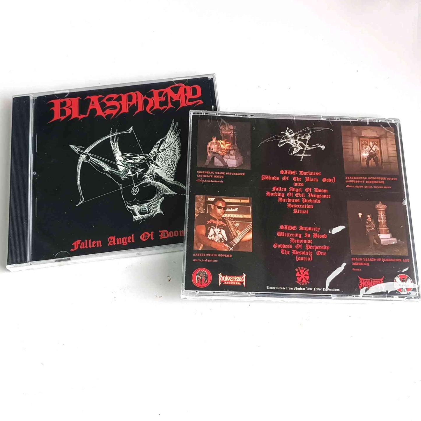BLASPHEMY - FALLEN ANGEL OF DOOM.... CD