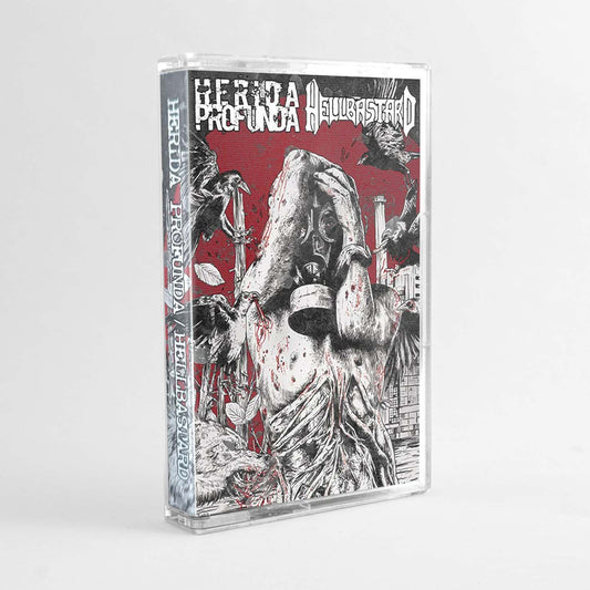 HERIDA PROFUNDA / HELLBASTARD - SPLIT TAPE