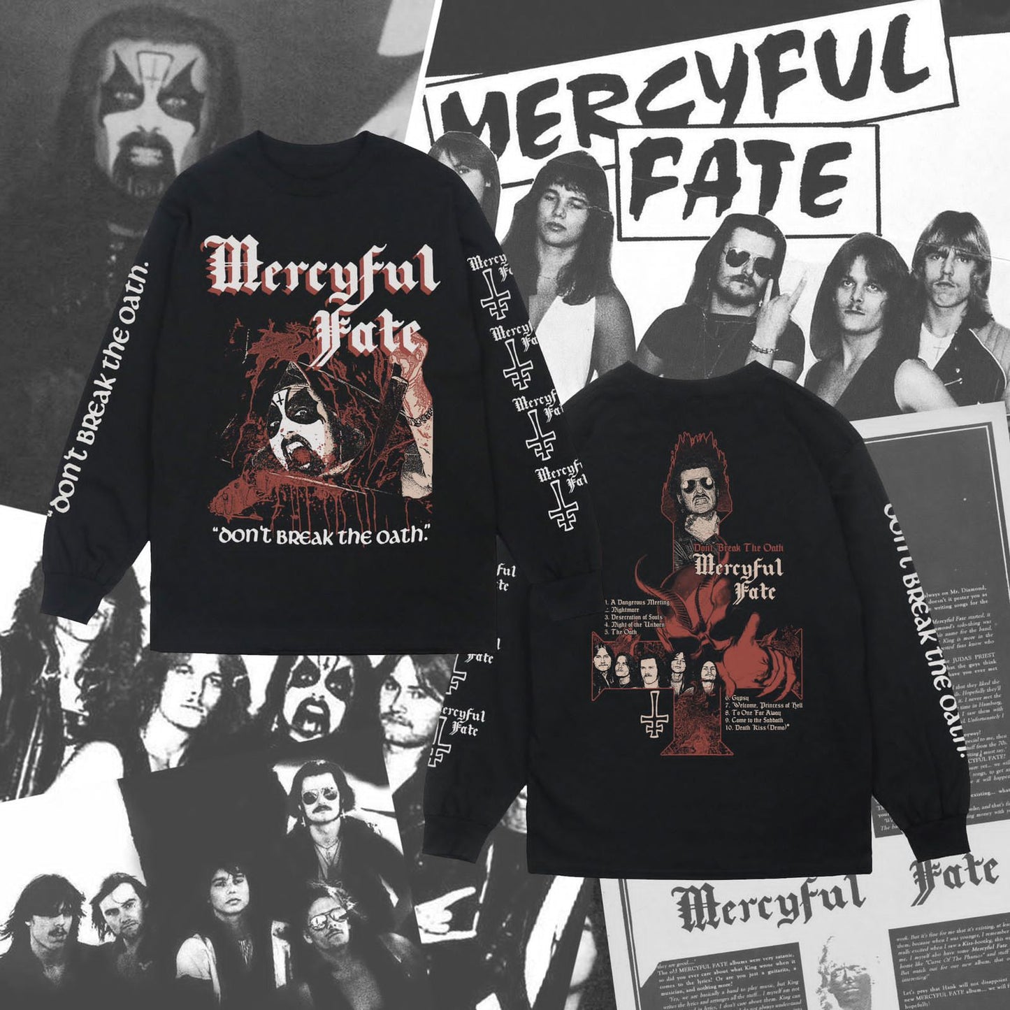 MERCYFUL FATE - DON'T BREAK THE OATH LONGSLEEVE