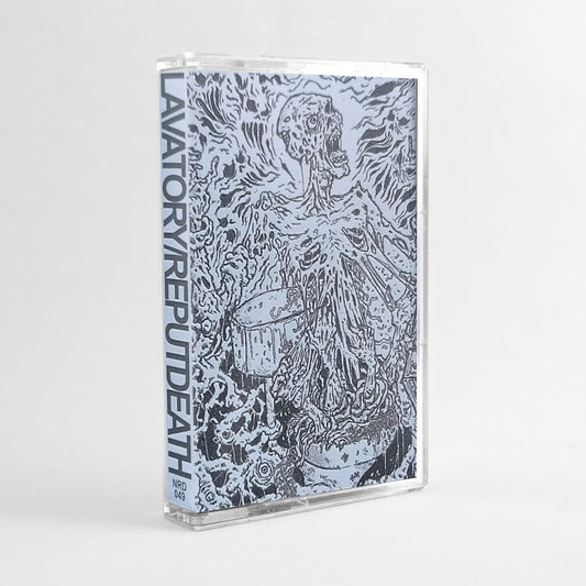 LAVATORY / REPUTDEATH - REANIMATION OF EMBALMED NECROHORRORS SPLIT TAPE