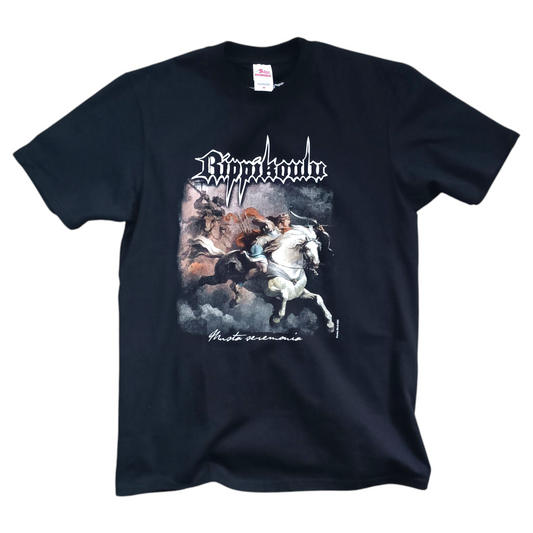 RIPPIKOULU - MUSTA SEREMONIA T-SHIRT