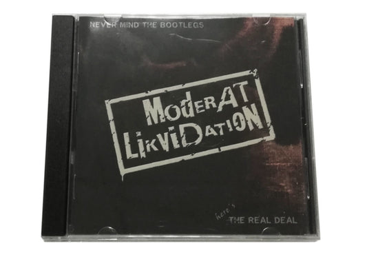 MODERAT LIKVIDATION - NEVERMIND THE BOOTLEGS, HERE'S THE REAL DEAL CD