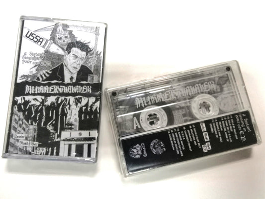 NUKKEHAMMER - A DISTANT HISSING IN YOUR EAR E.P + SOVIET RUST BELT E.P TAPE