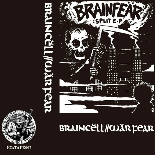 BRAINFEAR - BRAINCËLL / WÄRFEAR SPLIT TAPE