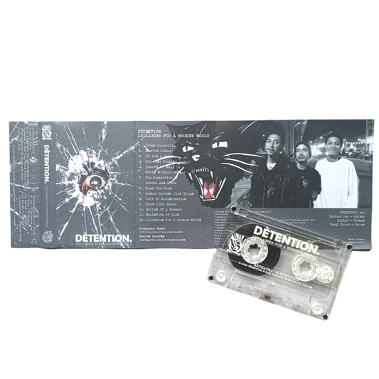 [USED] DÈTENTION. - LULLABIES FOR A BROKEN WORLD TAPE