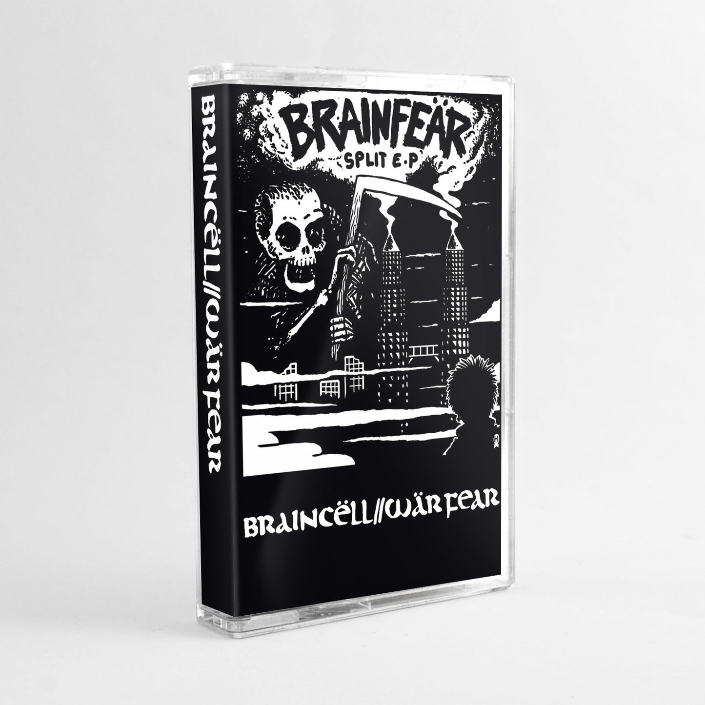BRAINFEAR - BRAINCËLL / WÄRFEAR SPLIT TAPE