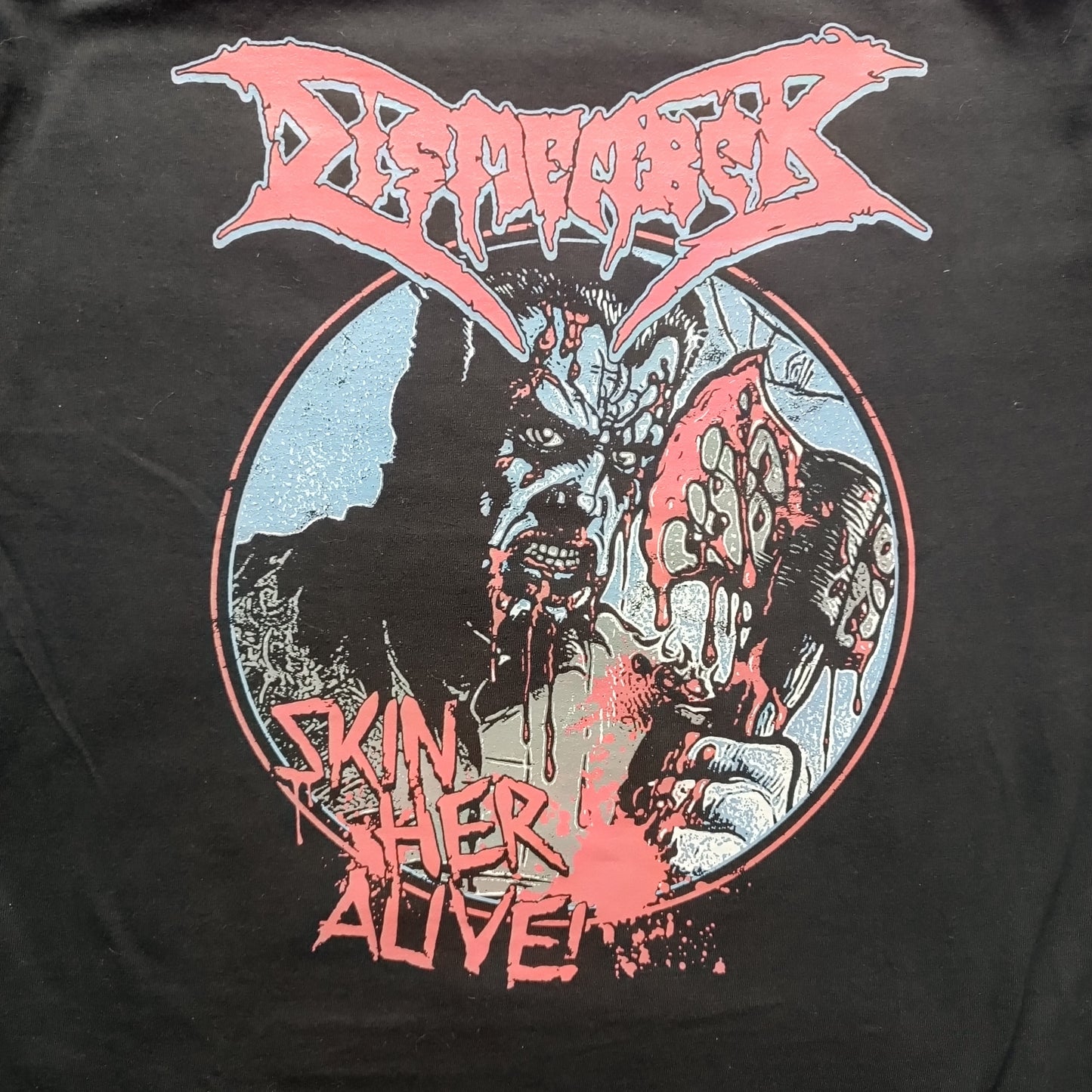 DISMEMBER - SKIN HER ALIVE! T-SHIRT