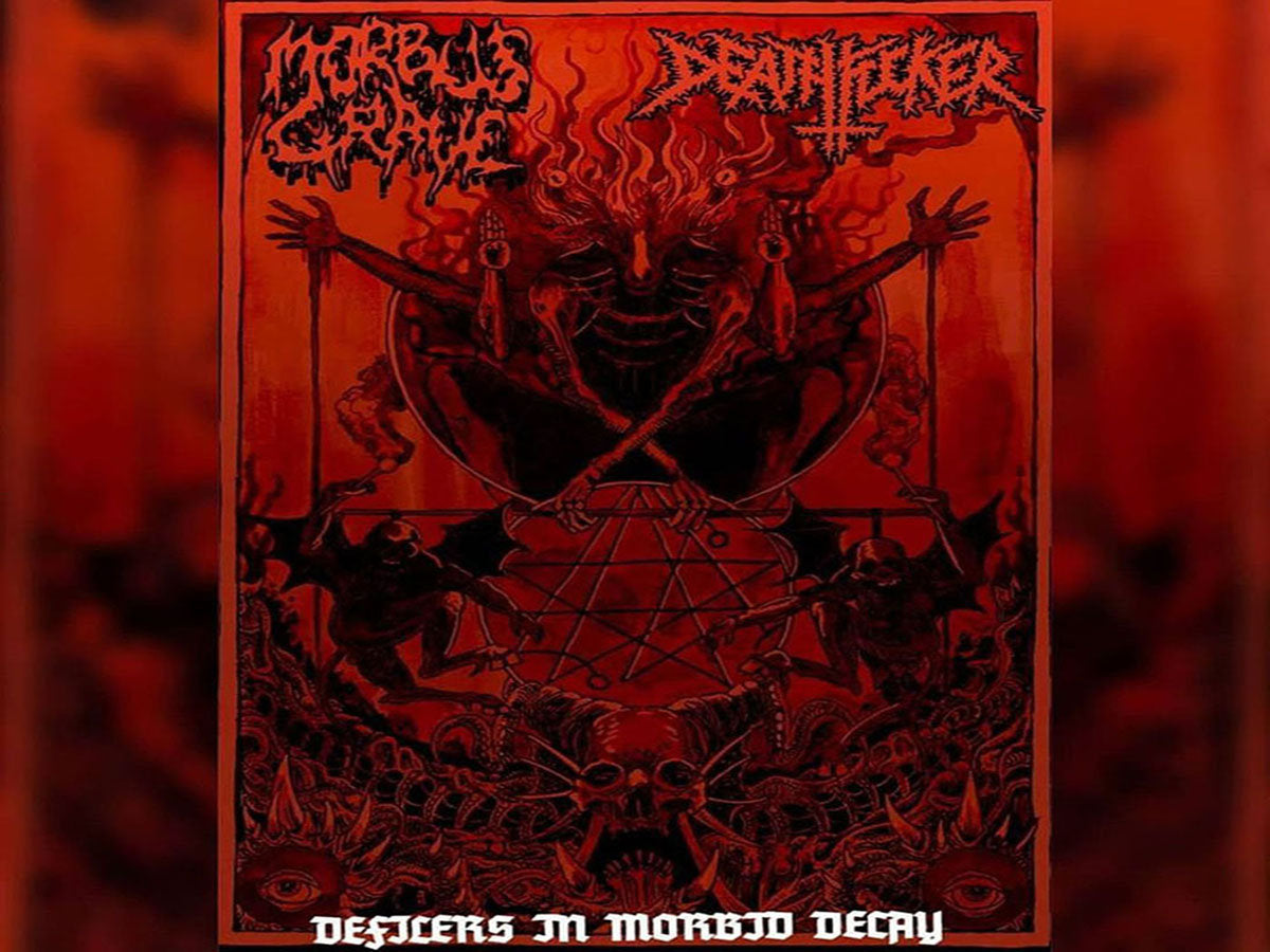 MORBUS GRAVE / DEATHFUCKER - DEFILERS IN MORBID DECAY TAPE