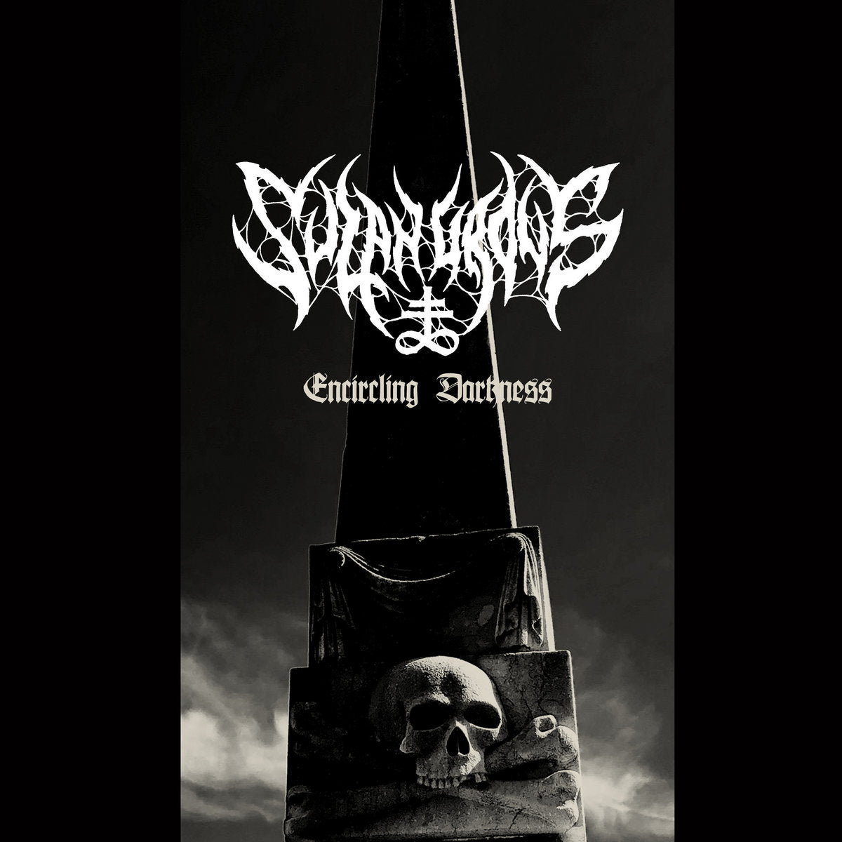 SULPHUROUS - BANDE DES TÉNÈBRES ENCERCLANTES ET ABOMINATION TEMPLE