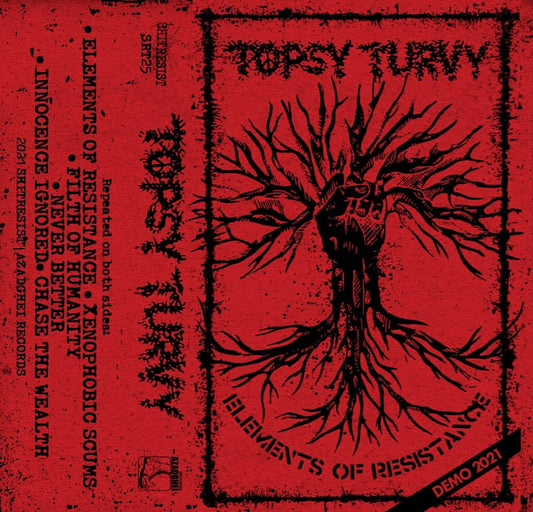 TOPSY TURVY - ELEMENTS OF RESISTANCE E.P TAPE
