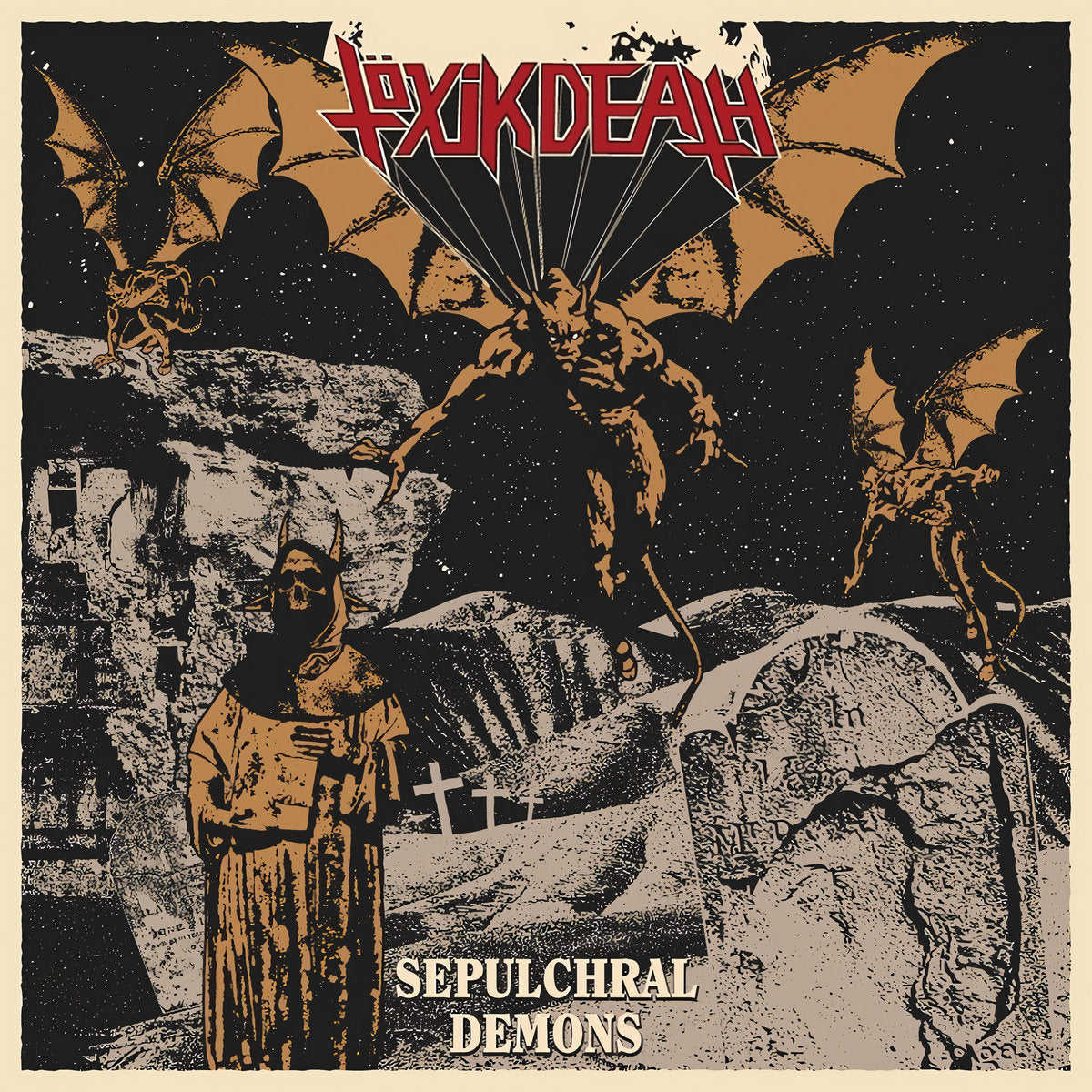 TOXIK DEATH - SEPULCHRAL DEMONS TAPE