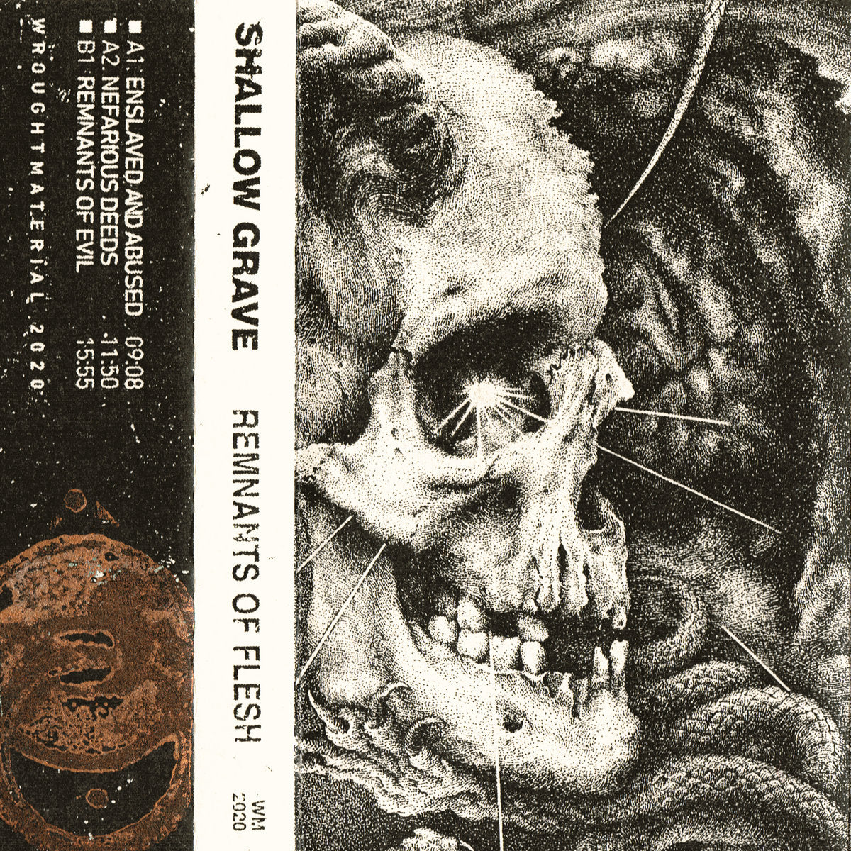 SHALLOW GRAVE - REMNANTS OF FLESH TAPE